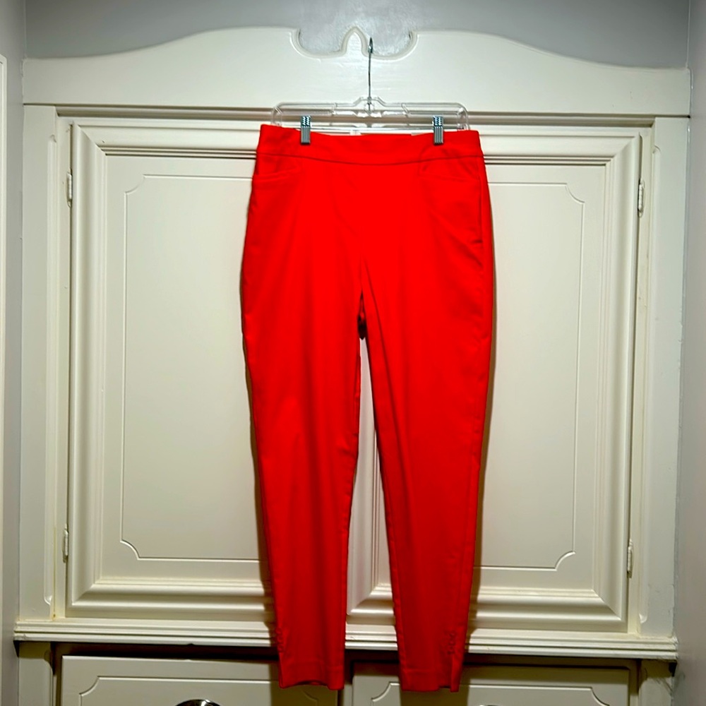 Chico’s Size 1R (US 8) - Orange legging pant - Halloween! New with Tags.